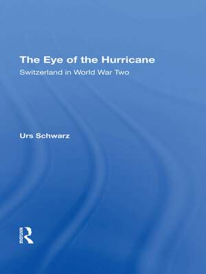 cover image of The Eye of the Hurricane